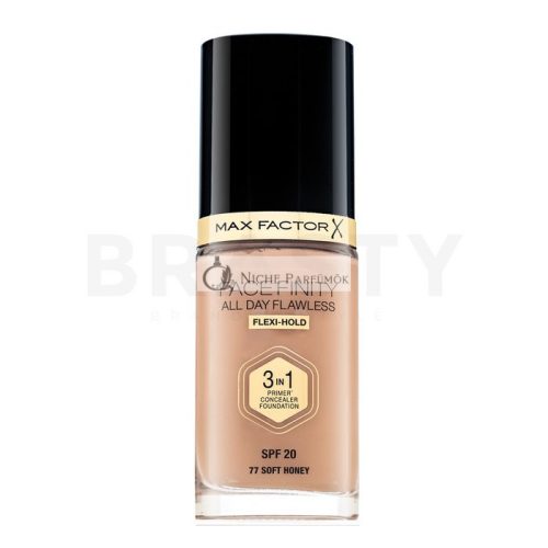 Max Factor Facefinity All Day Flawless Flexi-Hold 3in1 Primer Concealer Foundation SPF20 Liquid Make-Up 3in1 77 30 ml