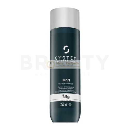 System Professional Man Energy Shampoo Strengthening Shampoo for Daily Use 250 ml