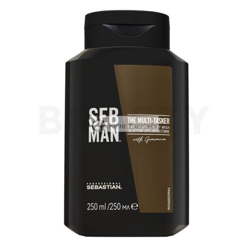 Sebastian Professional Man The Multi-Tasker 3-in-1 Shampoo, Conditioner and Shower Gel for All Hair Types 250 ml