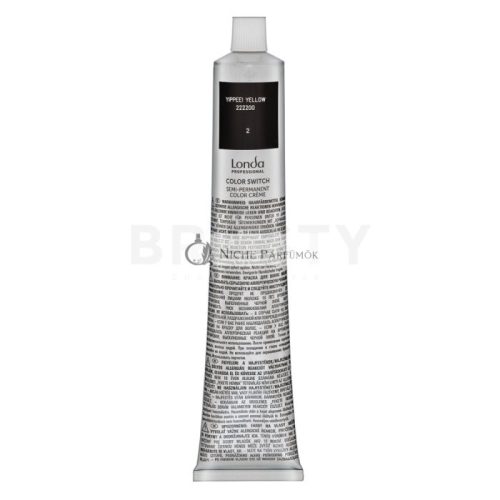 Londa Professional Color Switch Semi Permanent Color Creme Semi-Permanent Hair Color Yippee! Yellow 80 ml