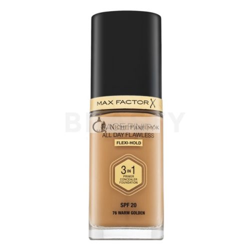 Max Factor Facefinity All Day Flawless Flexi-Hold 3in1 Primer Concealer Foundation SPF20 Liquid Makeup 3in1 76 30 ml