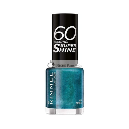 60 Seconds Super Shine Nail Polish 721 Siren 8ml