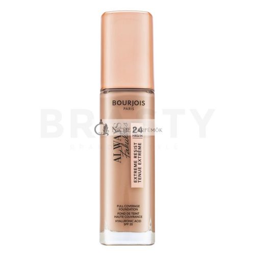 Bourjois Always Fabulous 24HRS Extreme Resist Foundation Liquid Makeup for Unifying Skin Tone 200 Rose Vanilla 30 ml