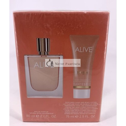 Hugo Boss Alive Set 80ml Eau De Parfum+75ml Body Lotion
