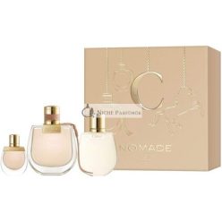   Chloé Nomade Giftset + Eau de parfum spray 75ml + Eau de parfum bag spray 5ml + body lotion 100ml