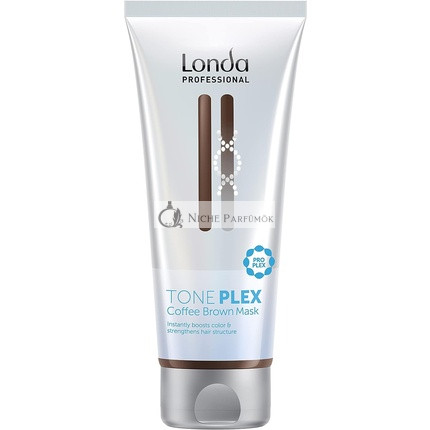 Londa Professional TonePlex Coffee Brown Mask Revitalizing Mask with Color Pigments for Brown Shades 200 ml
