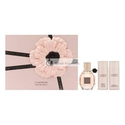   Viktor&Rolf Flowerbomb Eau de Parfum 50ml with Body Lotion and Shower Gel