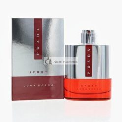 Prada Lune Rossa Sport For Men Cologne 3.4oz 100ml EDT Spray