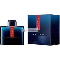 Prada Luna Rossa Ocean EDT For Men 3.3 Fl Oz Lavender
