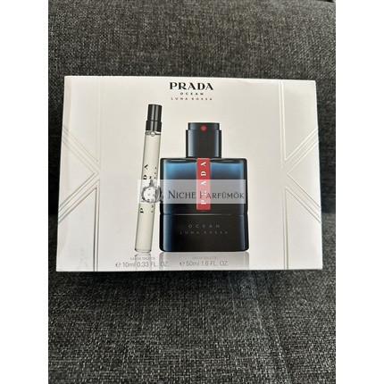 Prada Luna Rossa Ocean 1.6+0.33oz Cologne Spray 2021 Release