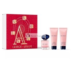  Giorgio Armani My Way Eau De Parfume 50ml Shower Gel and Body Lotion Set