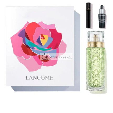 Lancome O de Lancome 125ml EdT Mascara 2ml Advanced Genifique Serum 10ml Set - New