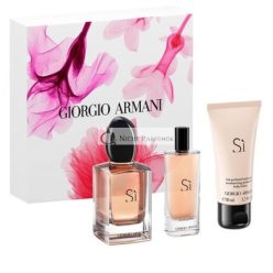   Armani Si Eau de Parfum Gift Set 50+15ml Eau de Parfum + 50ml Body Lotion