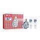 Diesel Only the Brave Men's Fragrance Gift Set 4.2 Fl Oz Eau de Toilette + 2x 2.5 Fl Oz Shower Gel - Pack of 3