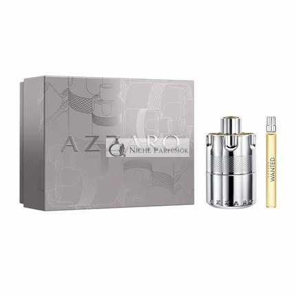 Azzaro Wanted Eau De Parfum Spray Set - 100ml And Miniature 10ml