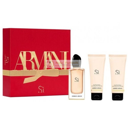 Giorgio Armani Si 2022 Ajándékcsomag 100ml Eau De Parfum Spray és 50ml Testápoló