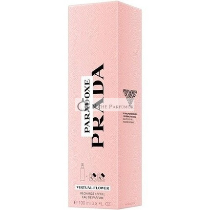 PRADA VIRTUAL FLOWER 100ml Eau de Parfum Refill Bottle Brand New & Sealed