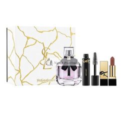   Yves Saint Laurent Mon Paris 3-Piece Gift Set for Women Eau de Parfum Spray 1.7 Fl Oz Lipstick Mascara