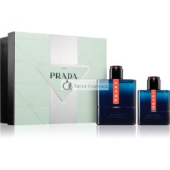   Prada Luna Rossa Ocean gift set for men - packaging: gift set