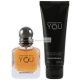Giorgio Armani Stronger With You Eau De Toilette 50ml And Shower Gel 75ml