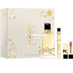   Yves Saint Laurent Libre Eau De Parfum 50 Ml, Eau De Parfum 10 Ml, Body Balm 50 Ml Set