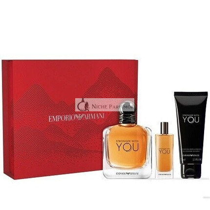 Emporio Armani Strong With You 100ml EDT 3-Piece Gift Set 2024