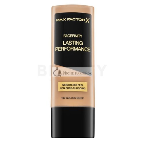 Max Factor Lasting Performance Long Lasting Makeup for Even Skin Tone 107 Golden Beige 35 ml