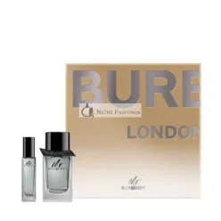 Mr Burberry Eau De Toilette Gift Set 100ml and 30ml