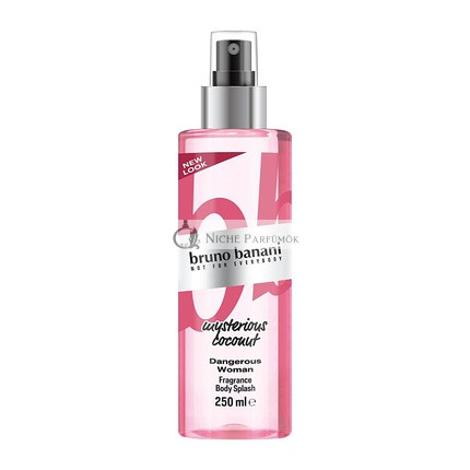 Bruno Banani Dangerous Woman Body Splash 250ml Fruity Floral Scent for Her