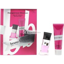   Bruno Banani Not For Everybody Dangerous Women 2 Piece Gift Set: Eau De Toilette 30ml - Shower Gel 50ml