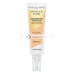   Max Factor Miracle Pure Skin-Improving Foundation Long-lasting Makeup with Hydrating Ingredients 33 Crystal Beige 30 ml