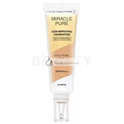  Max Factor Miracle Pure Skin-Improving Foundation Long-lasting Makeup with Hydrating Ingredients 55 Beige 30 ml