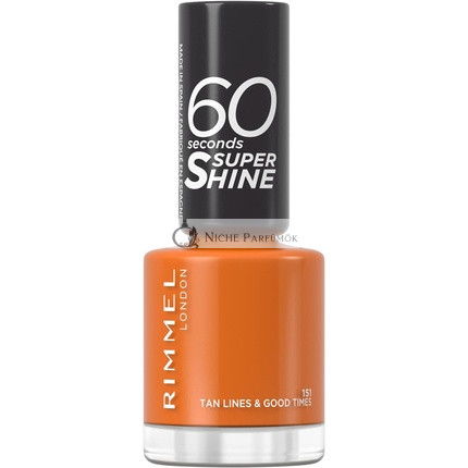 60 Seconds Super Shine Tan Lines & Good Times Nail Polish 8ml