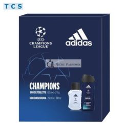   Adidas UEFA Champions Gift Set EdT Spray 50ml 2in1 Shower Gel 250ml