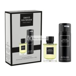   David Beckham Men's Instinct Eau de Parfum 50ml and Deodorant 150ml Gift Box