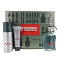   HUGO by Hugo Boss 3 Piece Gift Set 4.2oz Eau de Toilette Spray - New Box