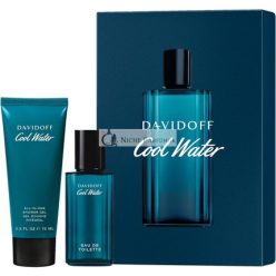   Davidoff Men's Cool Water Eau de Toilette Festive Gift Set 40ml and Shower Gel 75ml
