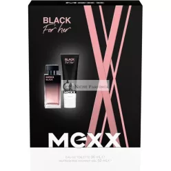   MEXX Black Woman Eau de Toilette Gift Pack 30ml + Shower Gel 50ml