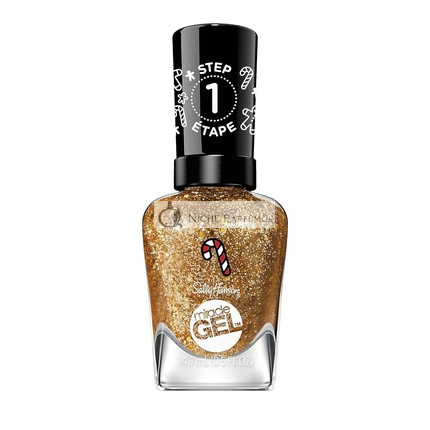 Sally Hansen Miracle Gel Holiday Collection Nail Polish Less Bitter More Glitter 914