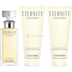   Calvin Klein Női Eternity Ajándékcsomag - Eau De Parfum 50ml, Testápoló 100ml, Tusfürdő 100ml