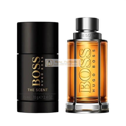 Hugo Boss Boss The Scent For Man Ajándékcsomag - Eau De Toilette Spray 100ml + Dezodoráló Stift 75ml