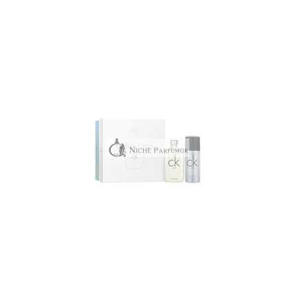 Calvin Klein CK One Eau de Toilette 100ml with Deodorant Spray 150ml
