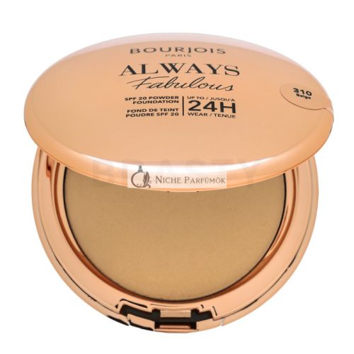 Bourjois Always Fabulous SPF 20 Powder Foundation Mattifying Make-up 310 7 g