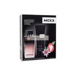   Mexx Black For Her Ajándékcsomag - Eau De Toilette 30 ml és Tusfürdő 50 ml