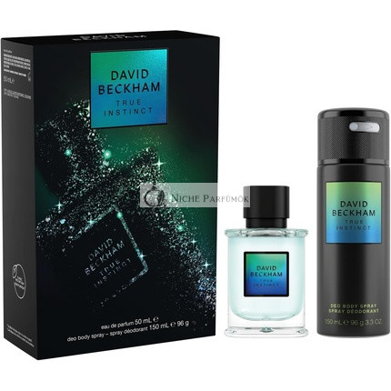 David Beckham True Instinct Gift Set for Him Including Eau De Parfum 50ml