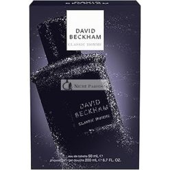   David Beckham Classic Homme Gift Set - Eau De Toilette 50ml And Shower Gel 200ml
