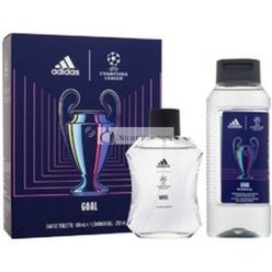  Adidas Uefa Champions League Goal Gift Set Eau De Toilette 100 Ml And Shower Gel 250 Ml