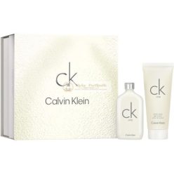   Calvin Klein Unisex CK One Ajándékcsomag, 50ml Eau de Toilette, 100ml Tusfürdő