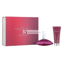   Calvin Klein Euphoria Woman Eau De Parfum Spray 100ml And Body Lotion 100ml Set