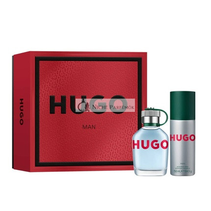 Hugo Boss Hugo Man Eau De Toilette Gift Set - 75ml